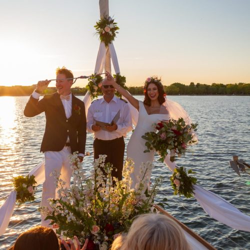 Wedding On a Boat